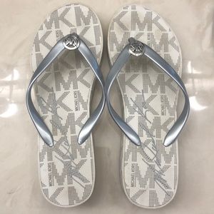 Platform MK flip flops